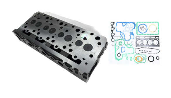 Kubota V2403 Industrial Cylinder Head - Hoppers Heads